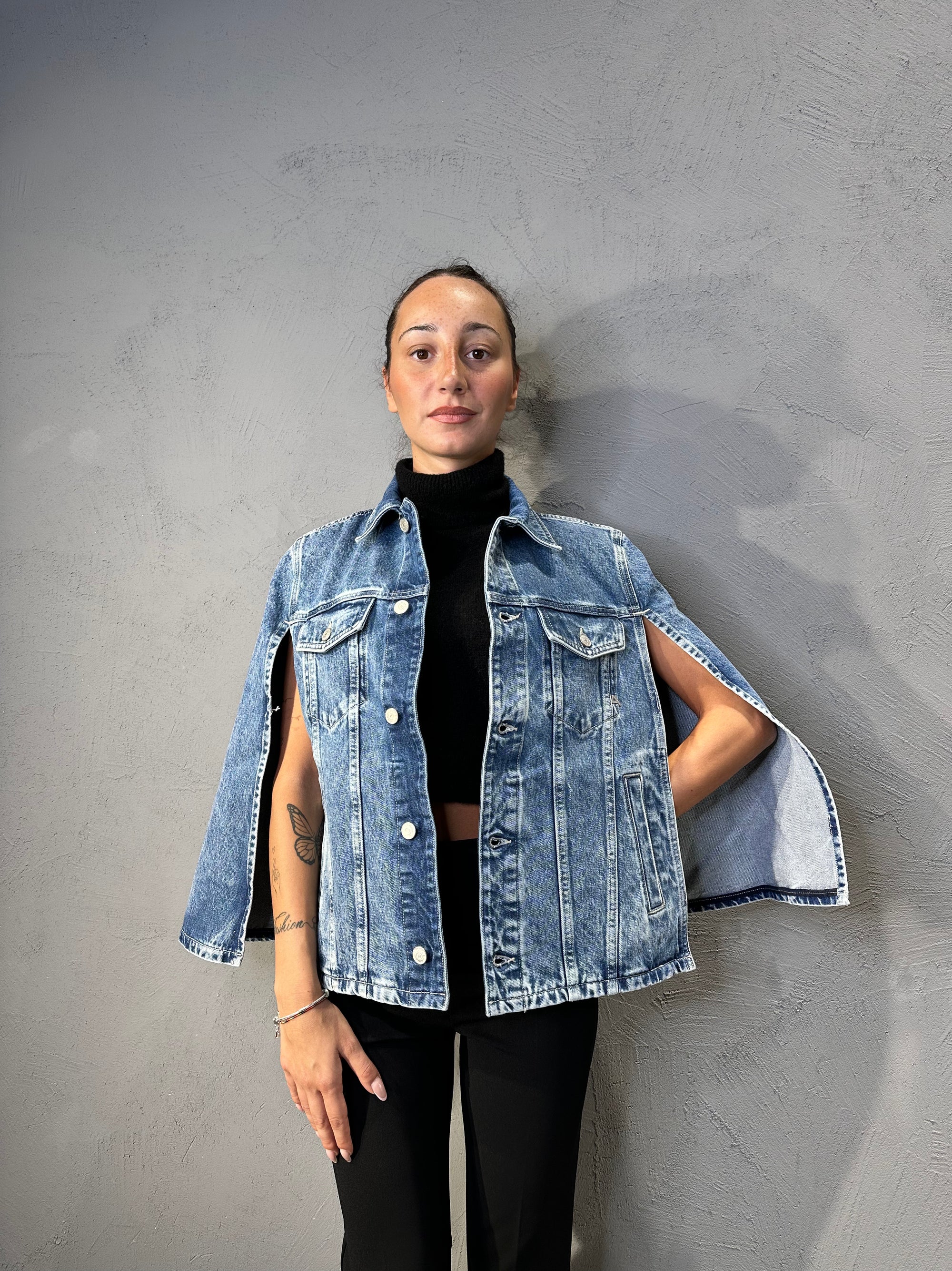 CYCLE. CANDY PONCHO JACKET ANTIQUE VINTAGE