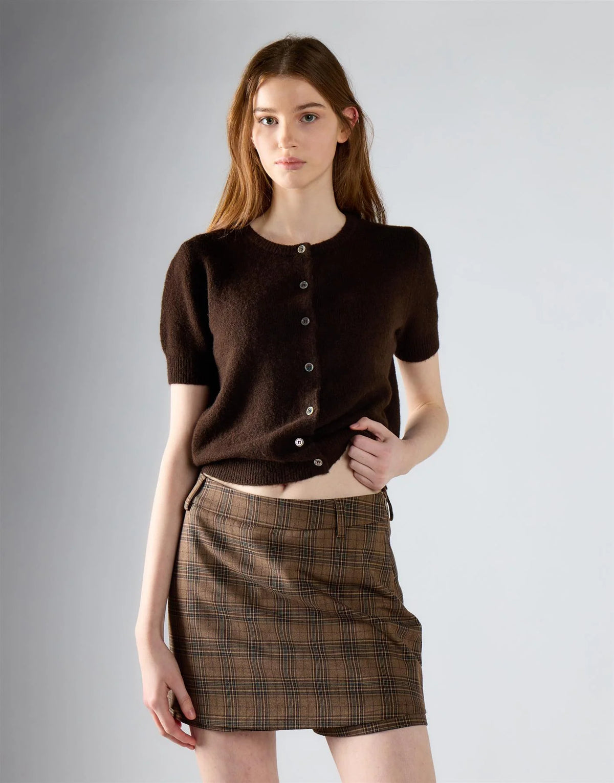 GLAMOROUS Coordinato check cod.2223