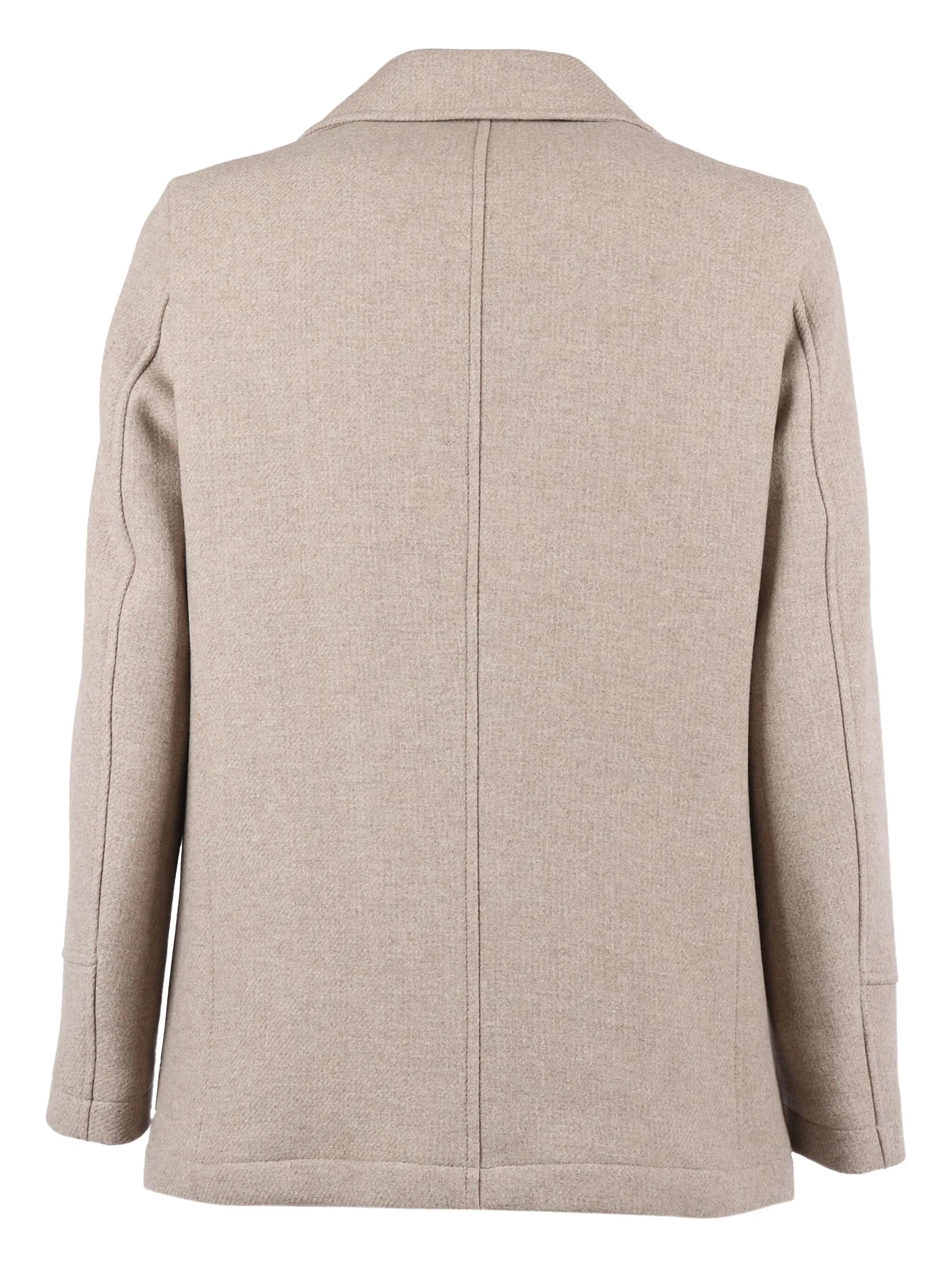 CAMPLIN. cappotto doppiopetto Island-s bianco avorio. COD.288