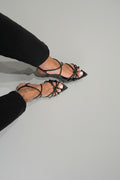 GISEL MOIRE Sandalo nero cod 3056