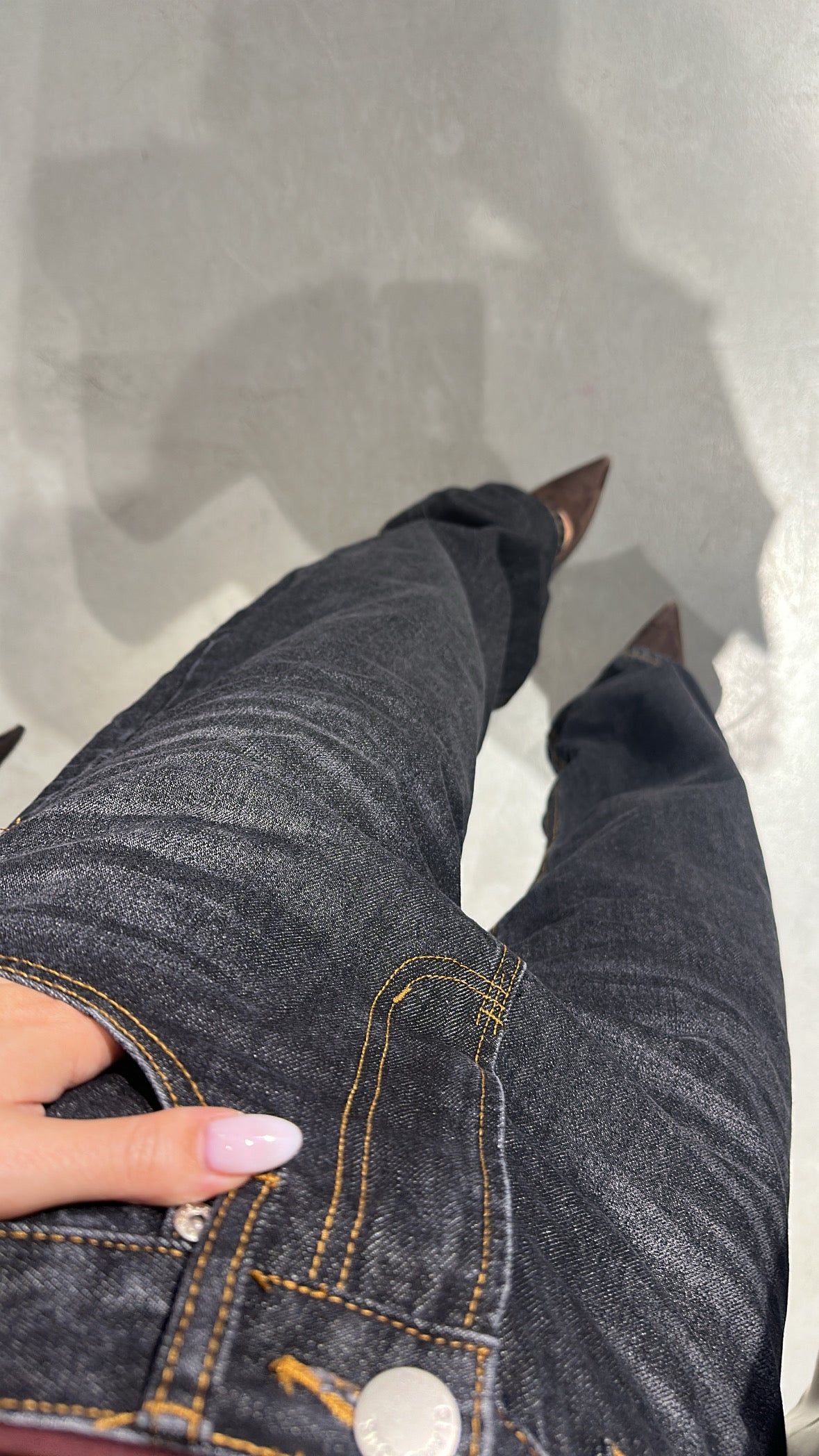 GLAMOROUS Denim scuro palazzo 2201 iw