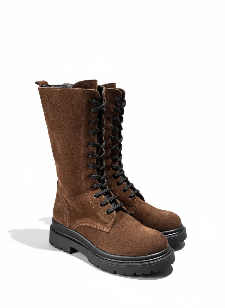 ANFIBIO CAMOSCIO CIOCCOLATO. COD. 333