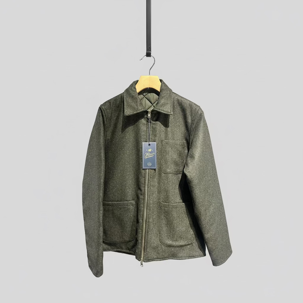 BL'KER Giacca in lana melange cod 6014 iu