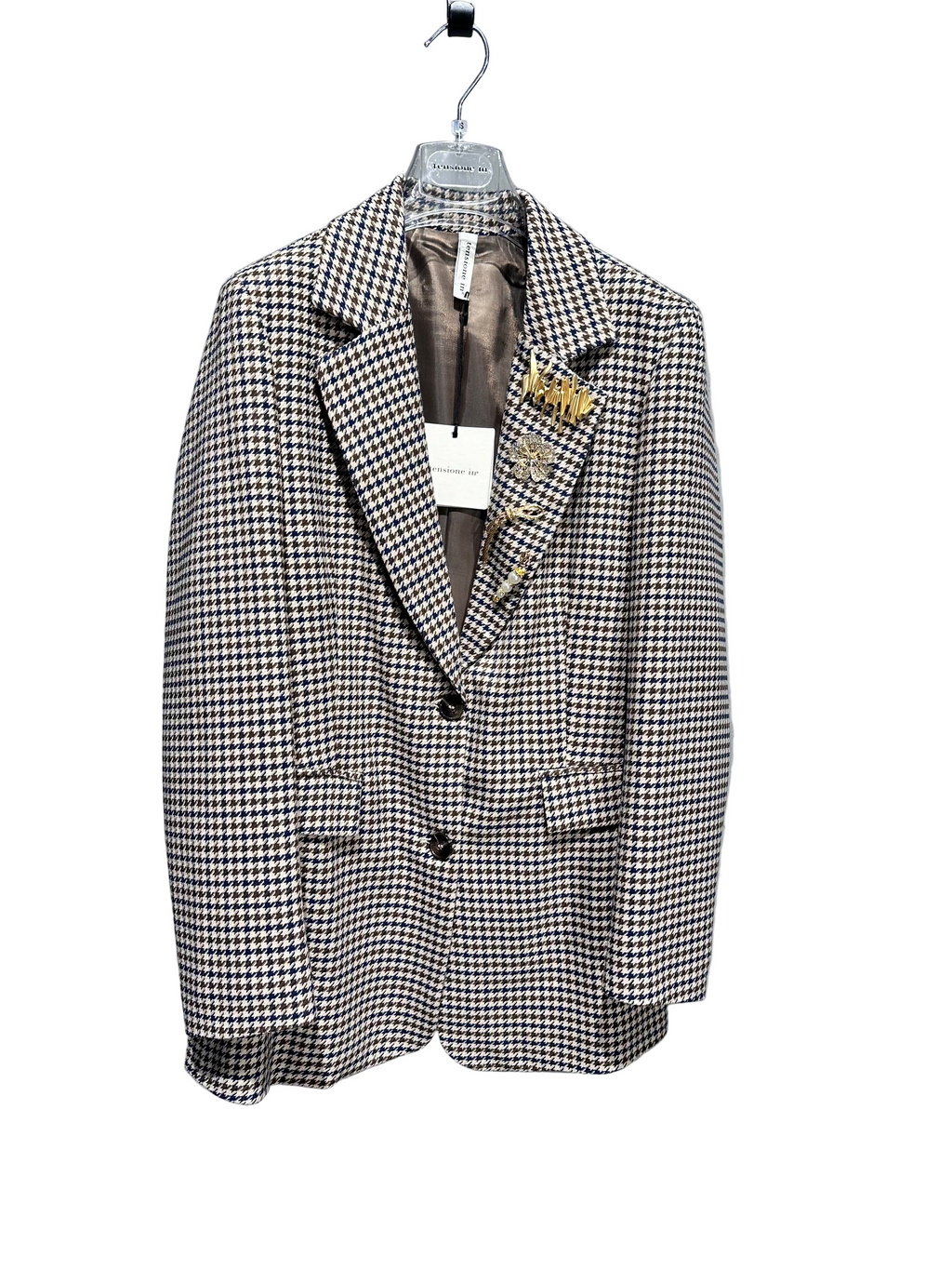 TENSIONE IN blazer pied de poule COD 1006