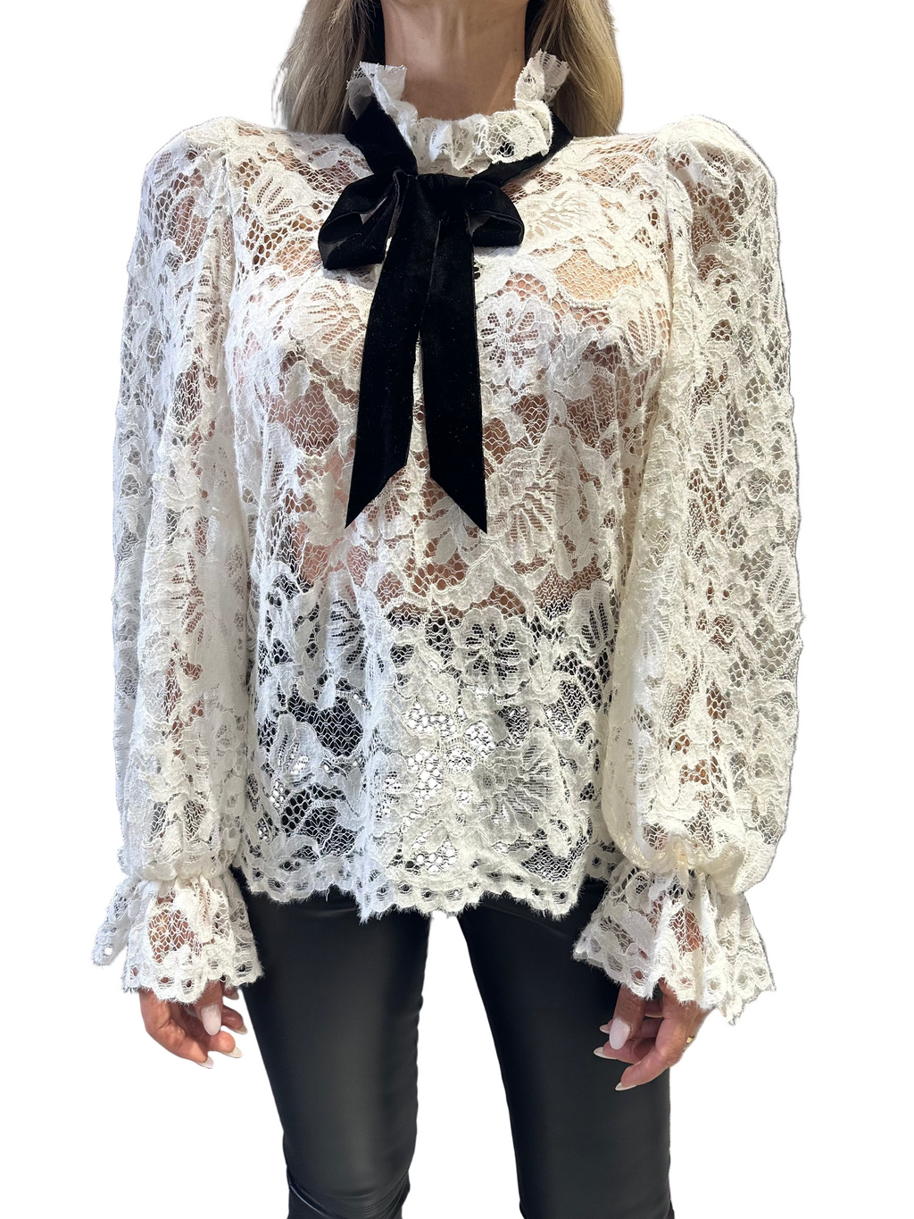 TENSIONE IN camicia pizzo COD.1007