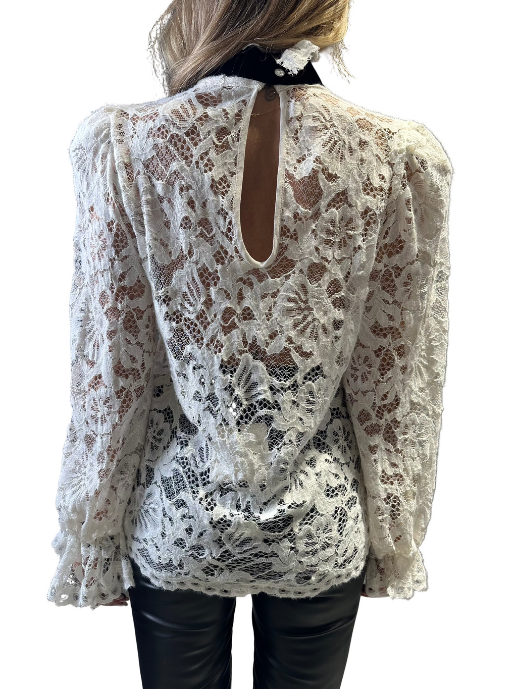 TENSIONE IN camicia pizzo COD.1007