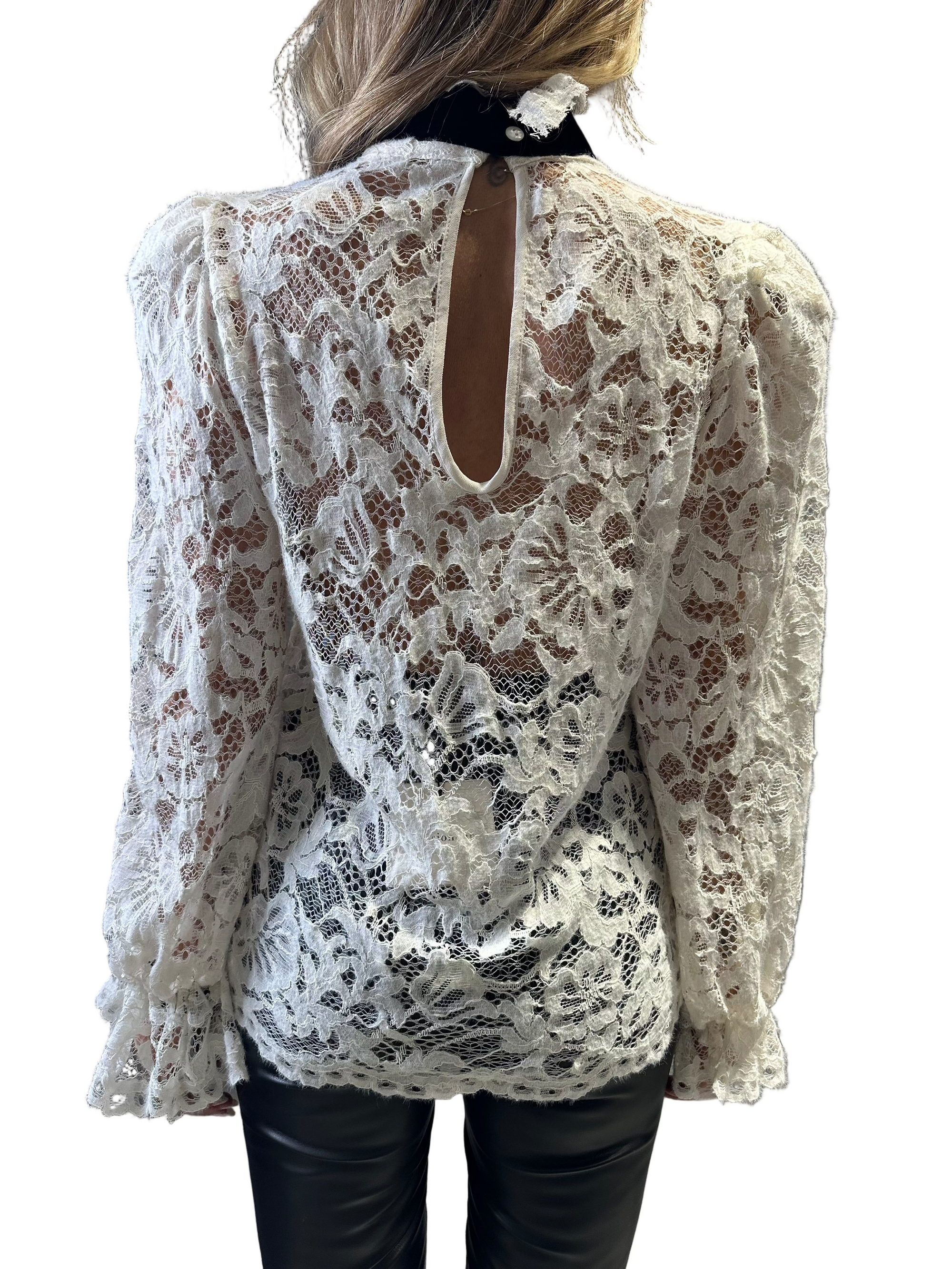 TENSIONE IN camicia pizzo COD.1007