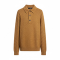FILIPPO DE LAURENTIS Polo maxi cammello cod 6035 iu