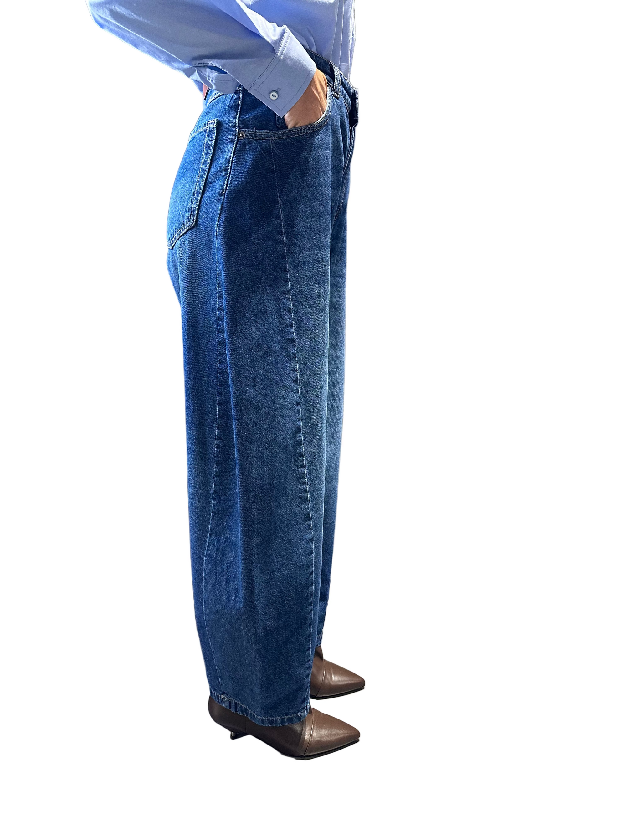 TENSIONE IN denim ANAIS blu cod.1010