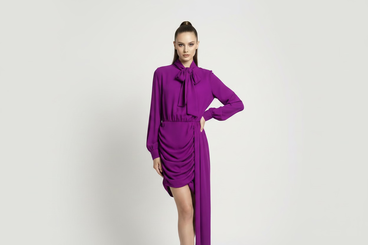 ACTUALEE Abito orchidea cod 2144 iw