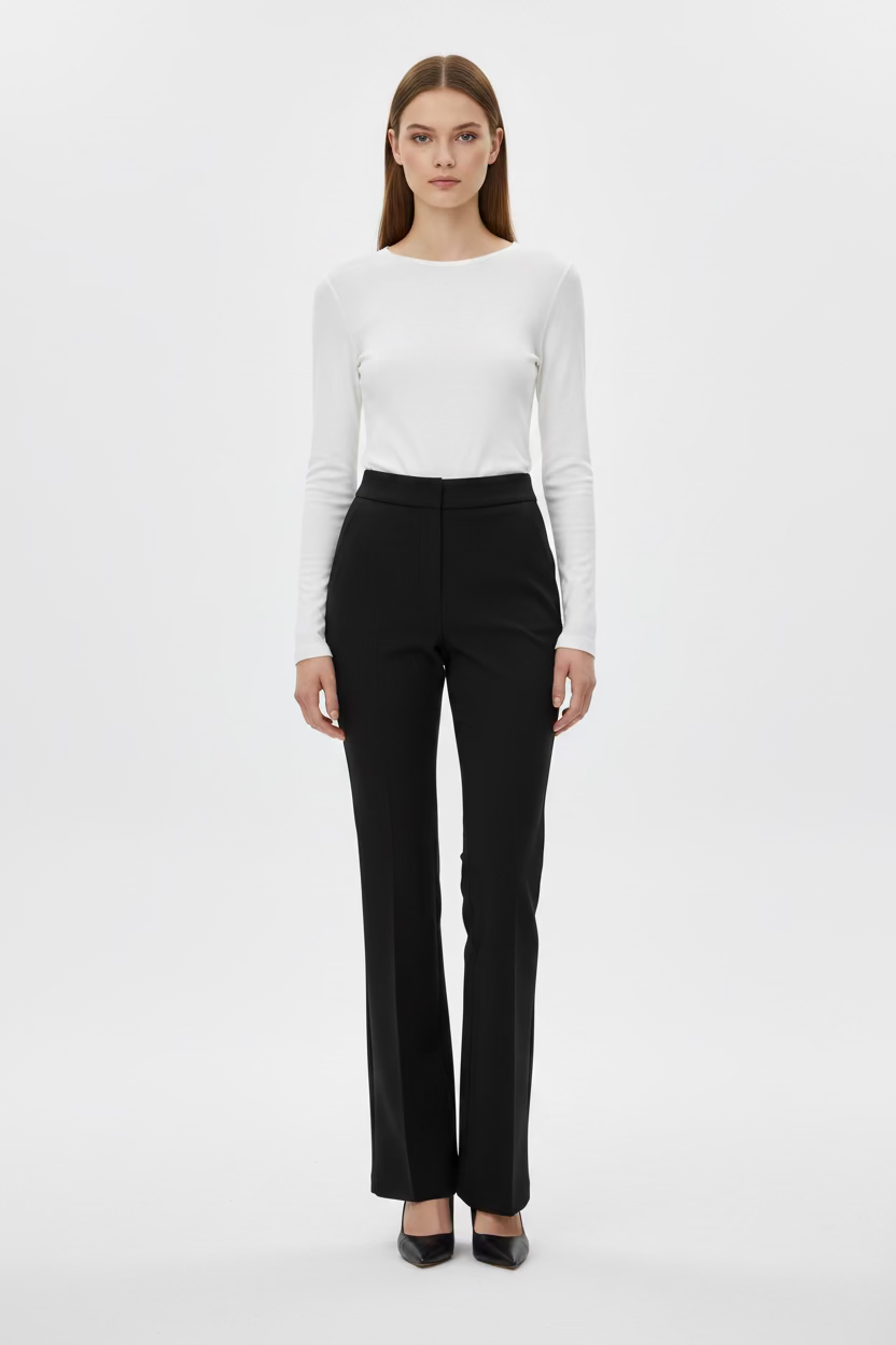 ACTUALEE Pantalone nero cod 2147 iw
