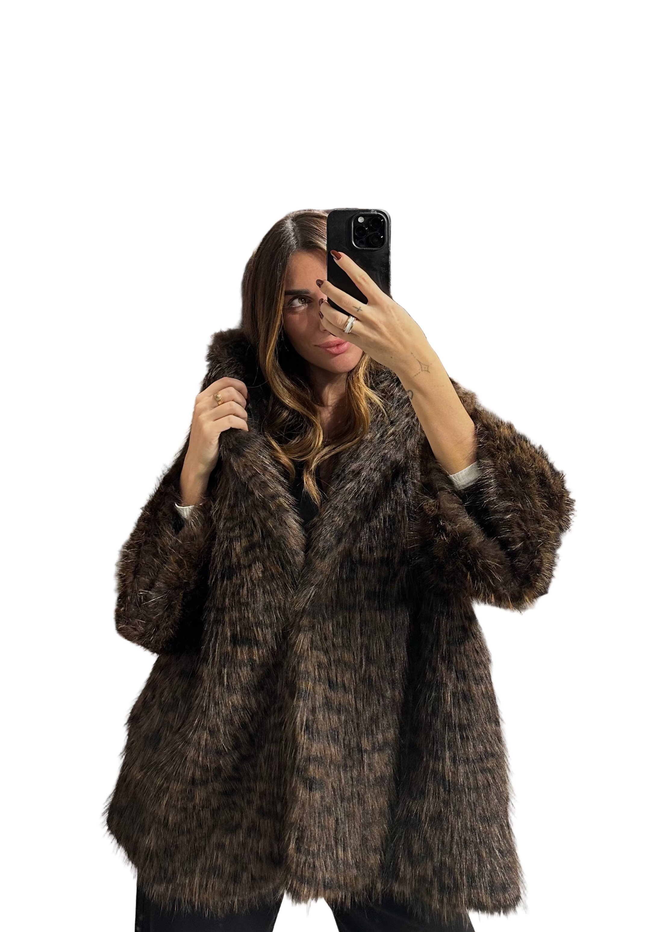 TENSIONE IN eco pelliccia macu COD.1018