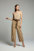 TENSIONE IN Pantalone sabbia cod 2154 iw