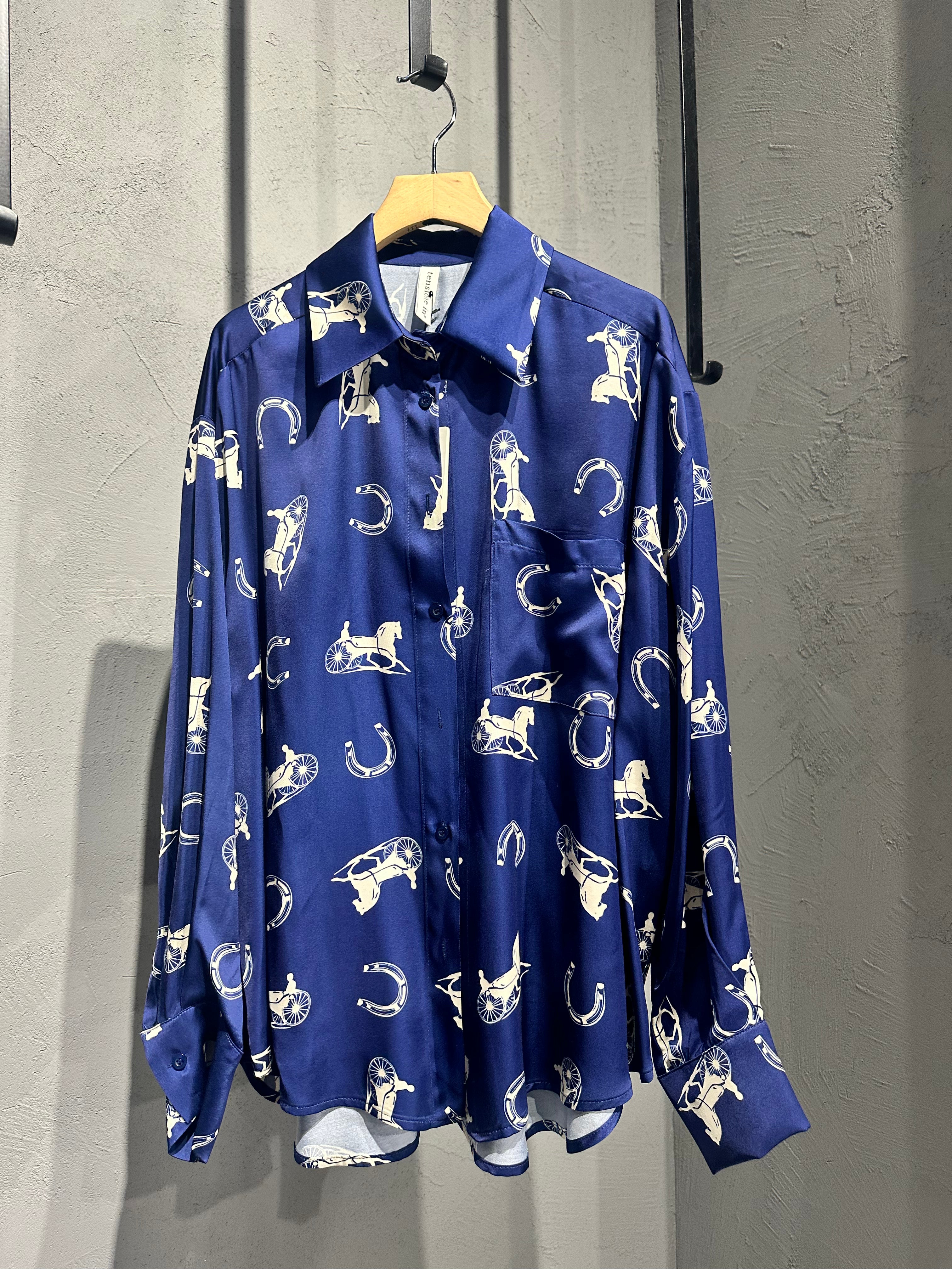 TENSIONE IN Camicia fantasia cod 2155 iw