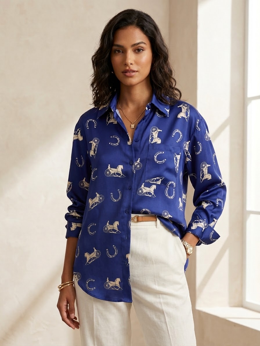 TENSIONE IN Camicia fantasia cod 2155 iw