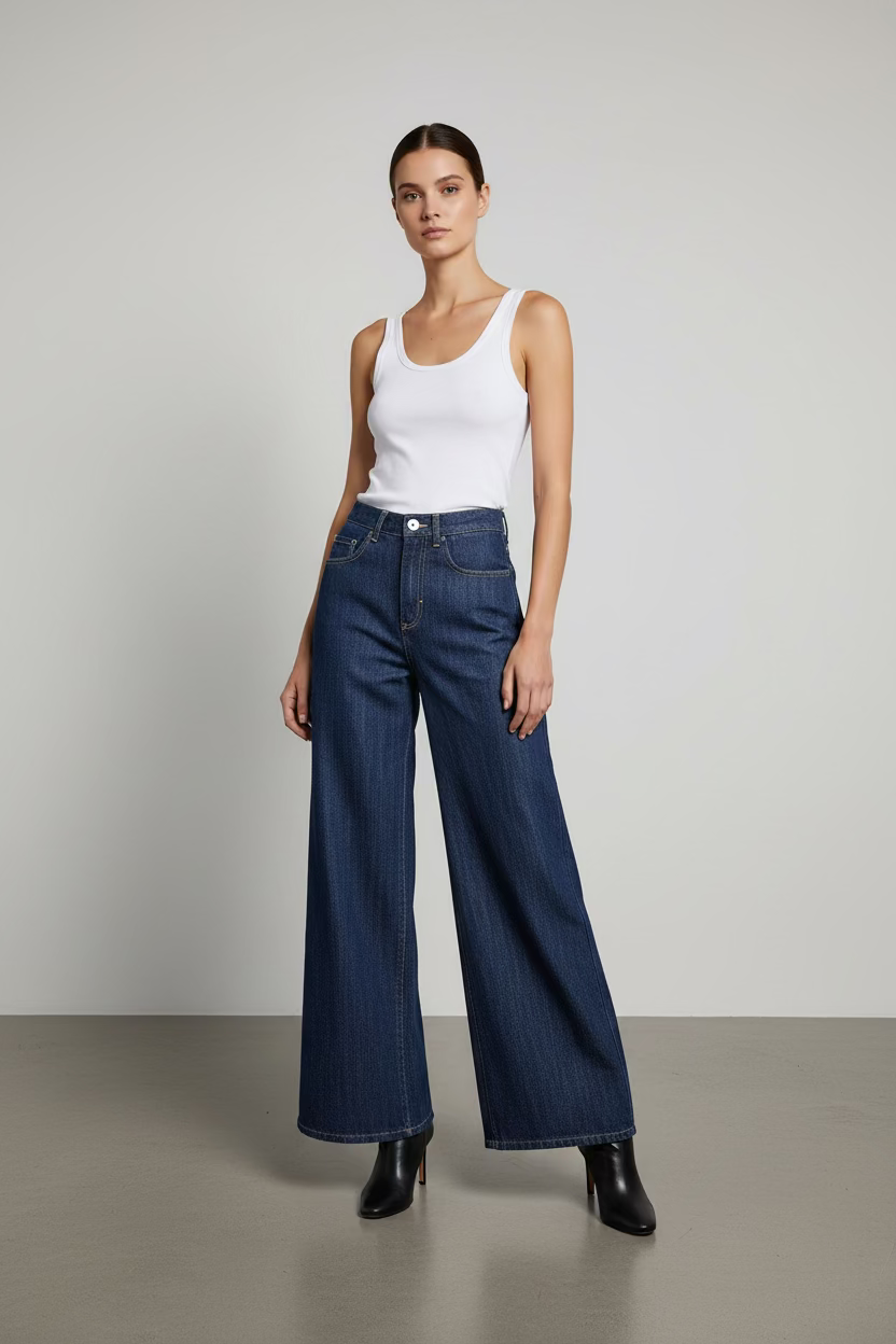 TENSIONE IN denim scuro cod 2158 iw