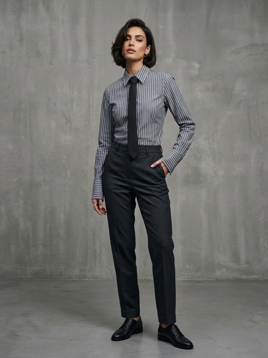 ANIYE BY Slim shirt Ava black 2090 iw