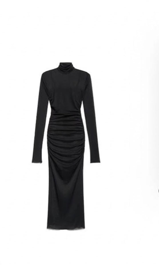 ANIYE BY Midi dress Norma black cod 2098 iw