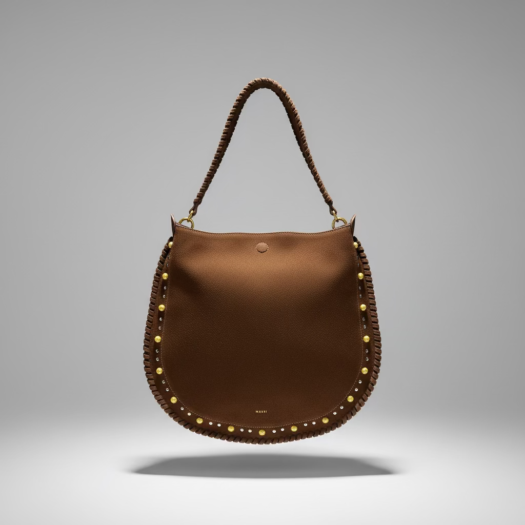 NALI' Borsa altea a spalla con borchie cod 3085 iw