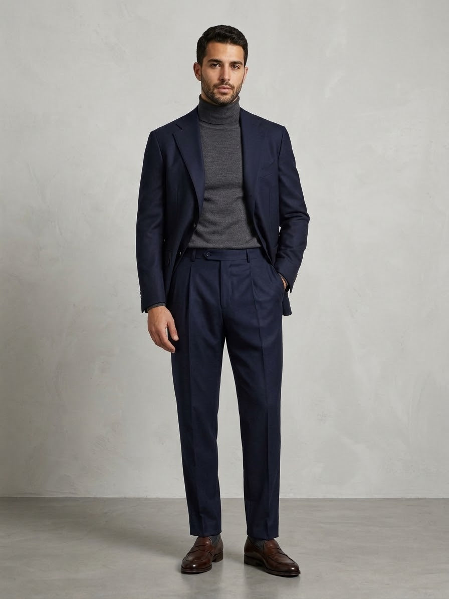 PT Torino pantalone sartoriale blu cod 6044 iu