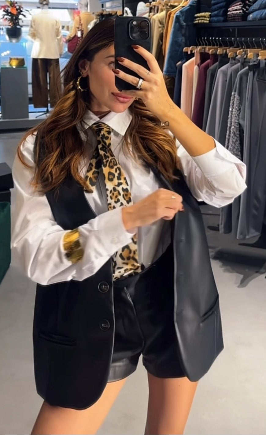 TENSIONE IN coordinato ecopelle COD.822