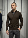 DIKTAT Lupetto mezza zip t.moro cod 6095 iu