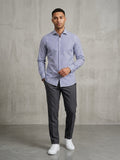 MORO Camicia bacchetta blu cod 6103 iu