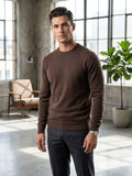 DIKTAT Girocollo cashmere cioccolato cod 6105 iu