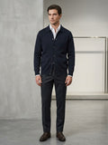 FILIPPO DE LAURENTIS Blusotto merino nero cod 6125 iu