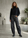 GLAMOROUS Denim scuro palazzo 2201 iw
