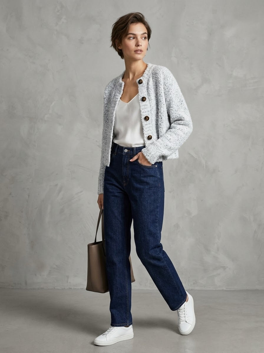 GLAMOROUS Cardigan bottoni 2203 iw