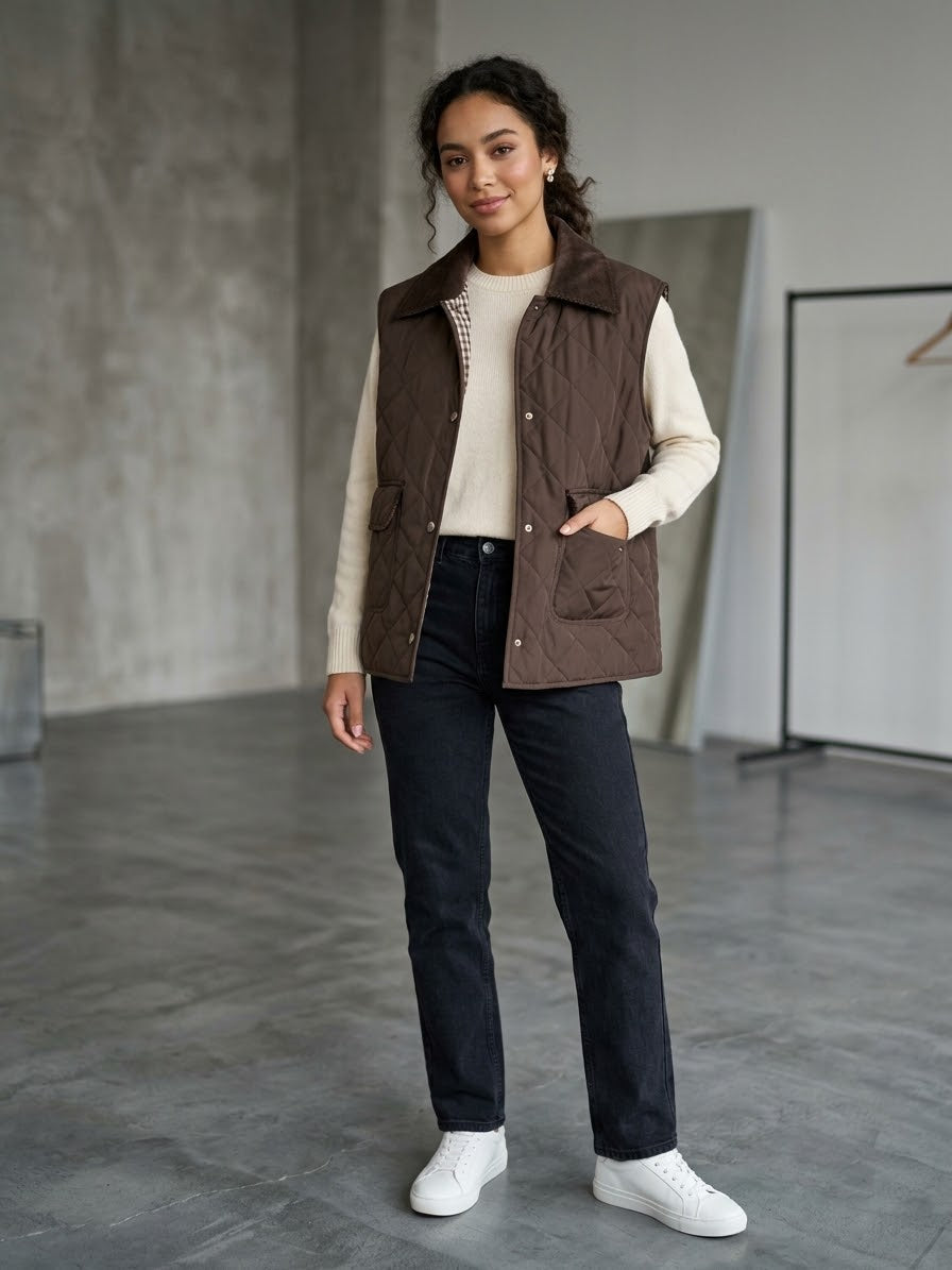 TENSIONE IN Gilet modello barbour cod 2207 iw