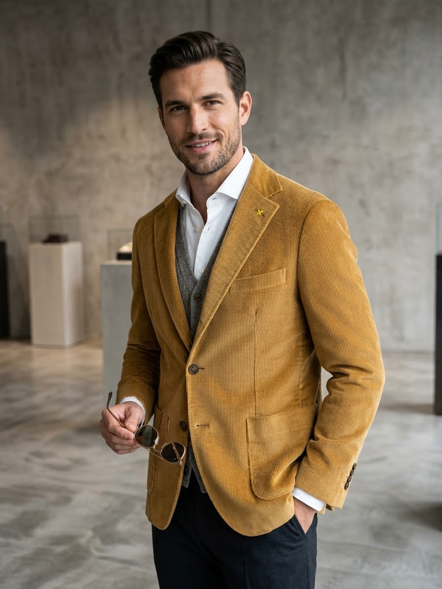ALESSANDRO GILLES Giacca in velluto cod 6094 iu
