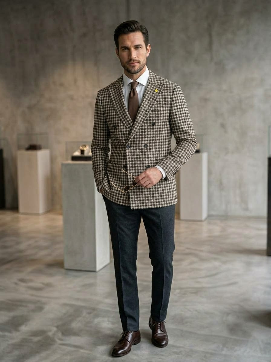 ALESSANDRO GILLES Giacca pied de poule 6097 iu