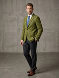 ALESSANDRO GILLES Giacca slim verde cod 6098 iu
