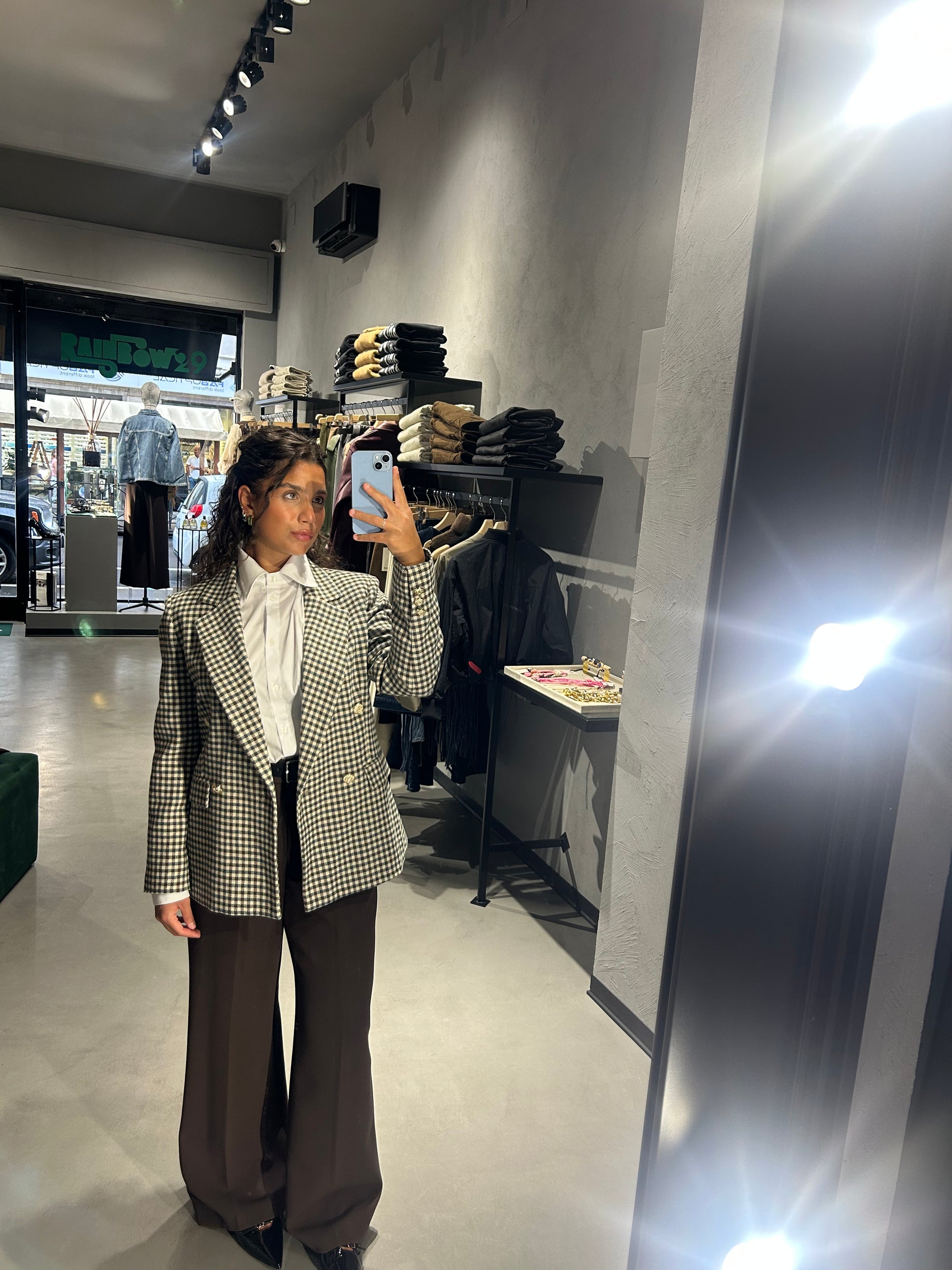 TENSIONE IN blazer quadri