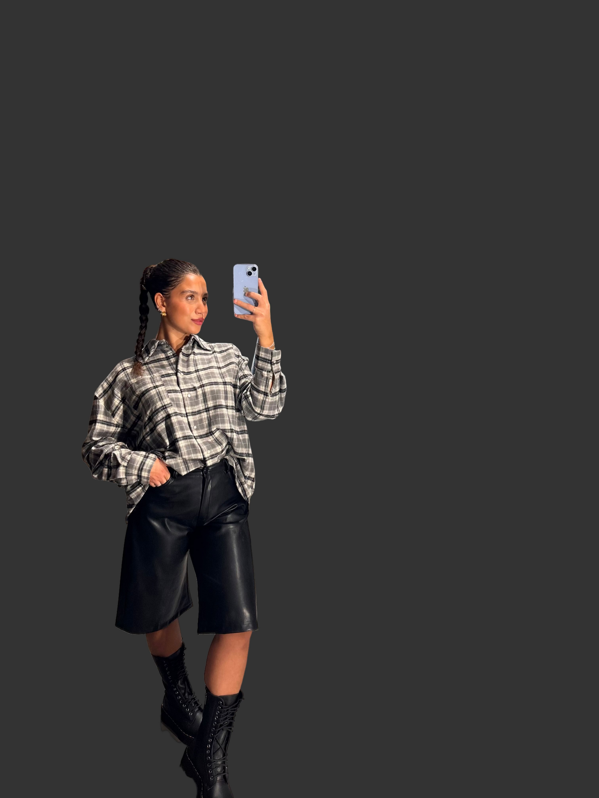 TENSIONE IN bermuda ecopelle cod.800