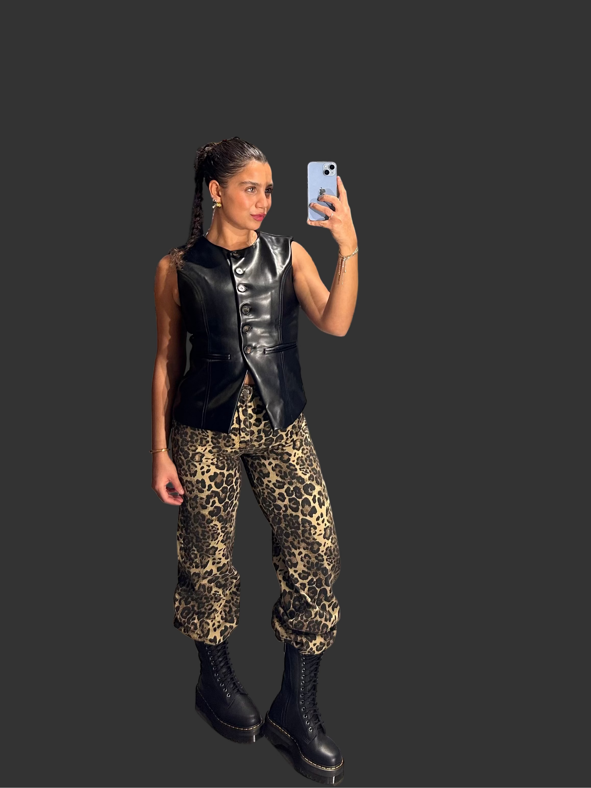 GLAMOROUS. Jeans palazzo maculato glamorous. COD.805