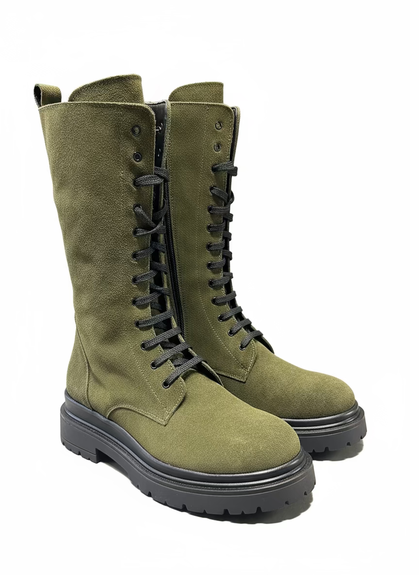 Anfibio camoscio verde oliva COD.332