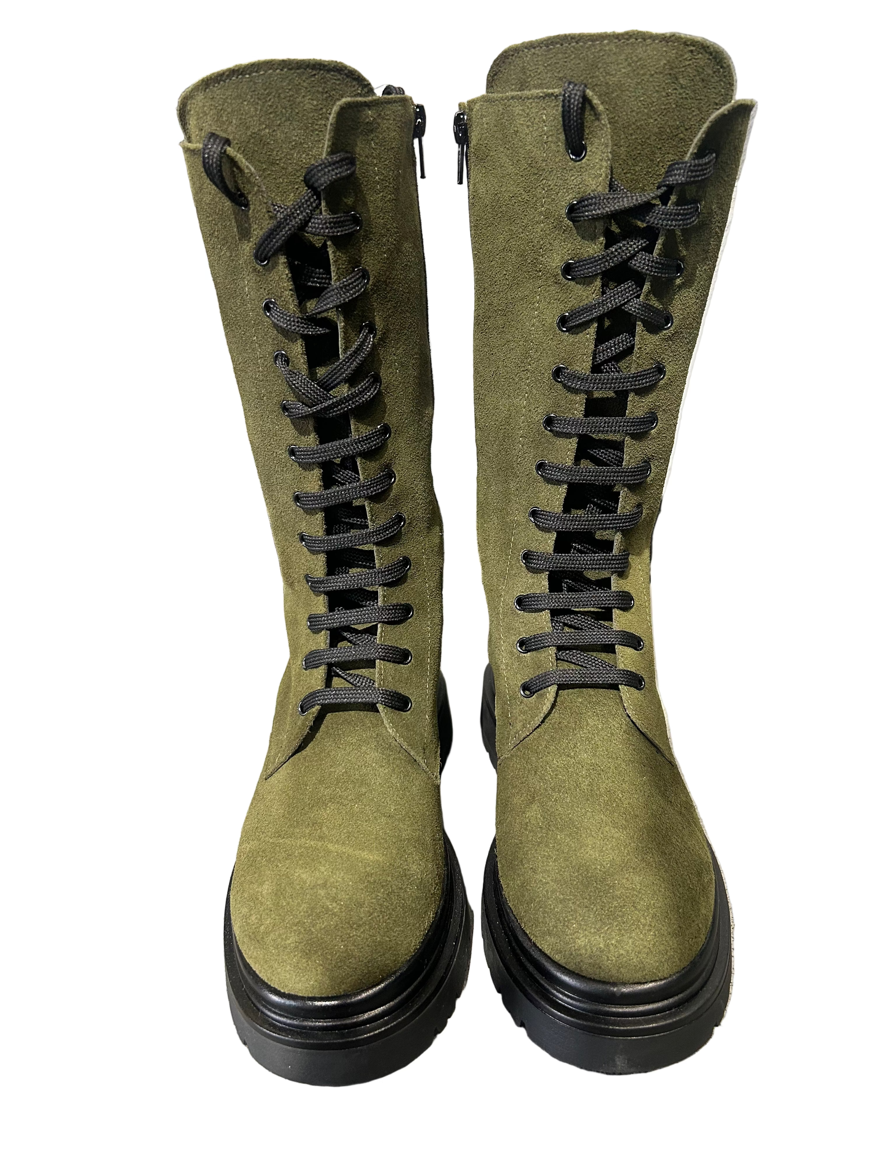 Anfibio camoscio verde oliva COD.332