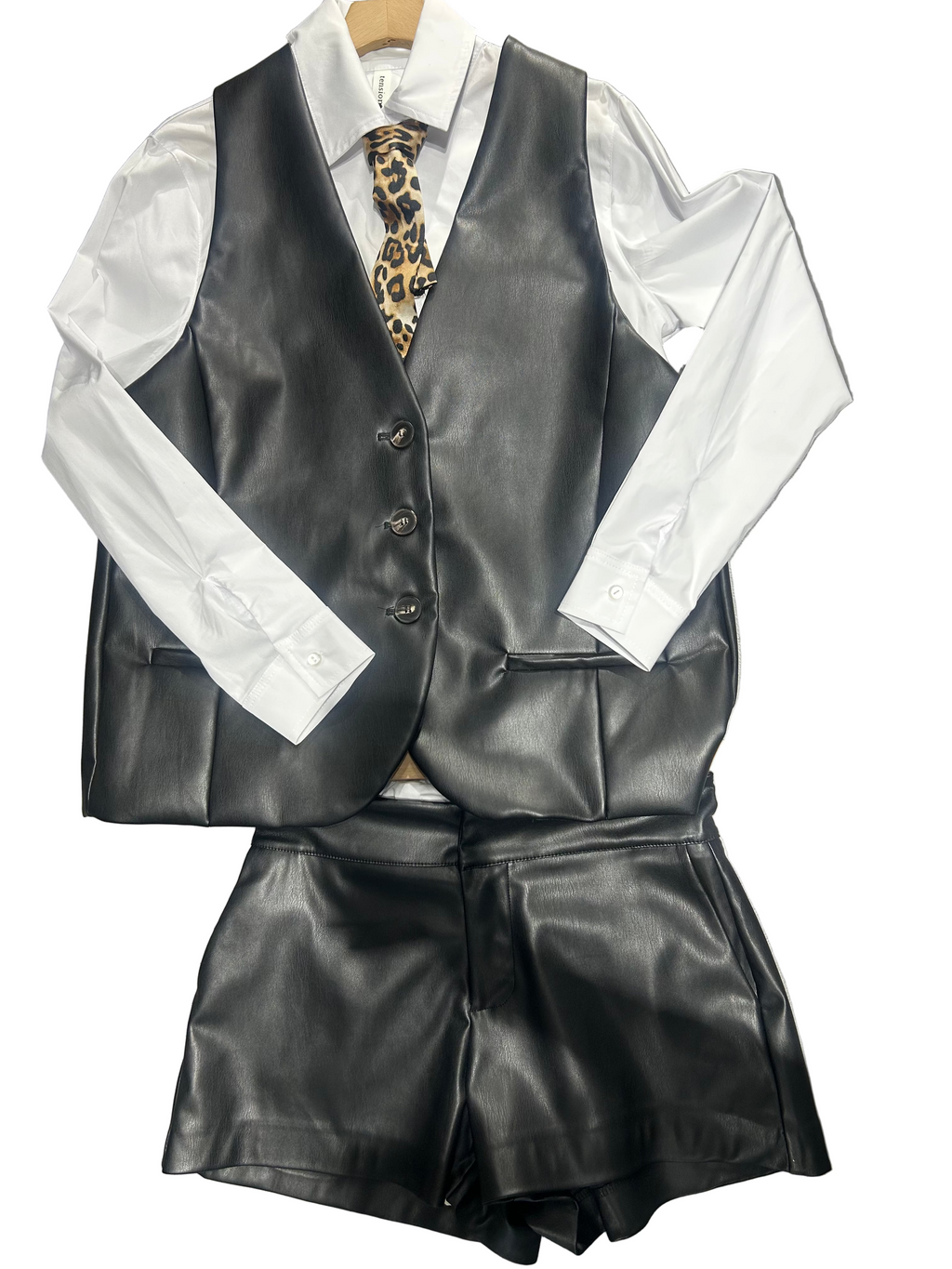 TENSIONE IN coordinato ecopelle COD.822