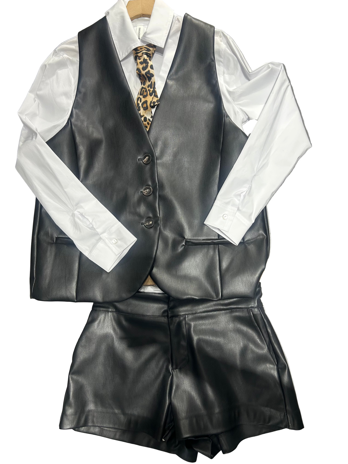 TENSIONE IN coordinato ecopelle COD.822