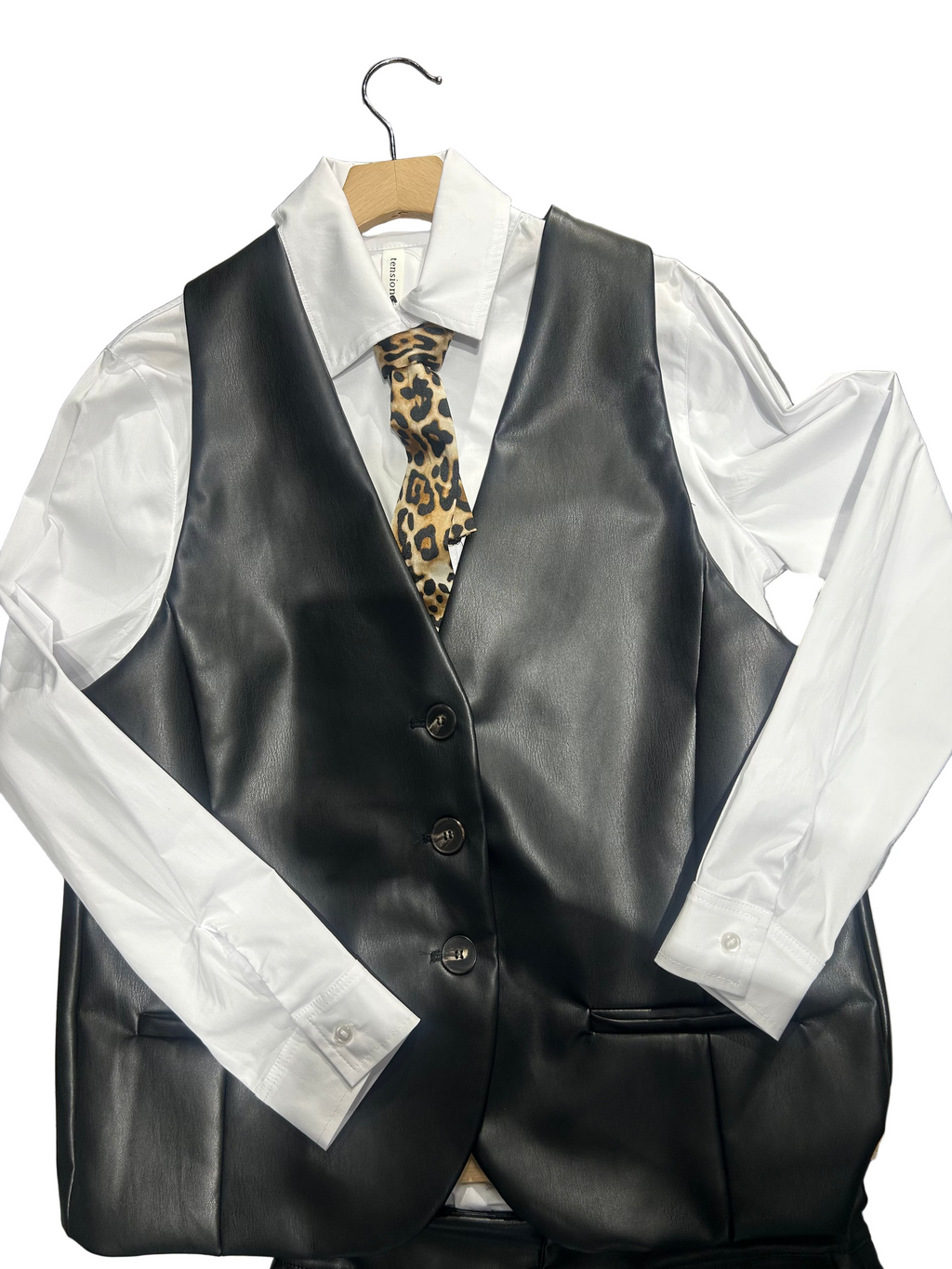 TENSIONE IN coordinato ecopelle COD.822