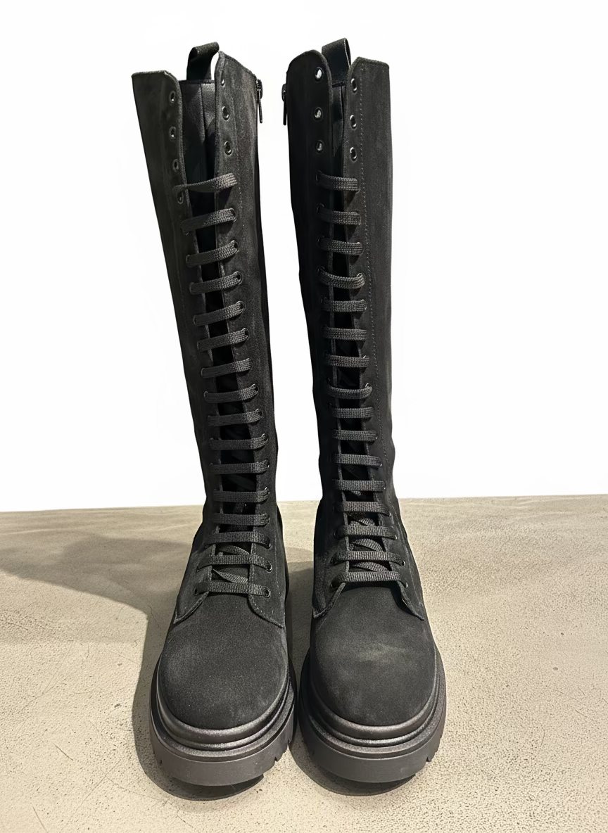 ANFIBIO CAMOSCIO NERO RAINBOW COD.334