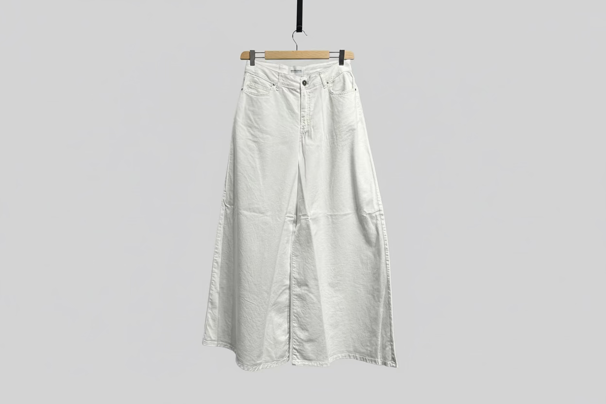 GOD SAVE THE DENIM Pantalone bianco COD 1152