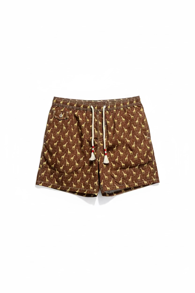SAINT BARTH Costume da bagno giraffe cod 6032