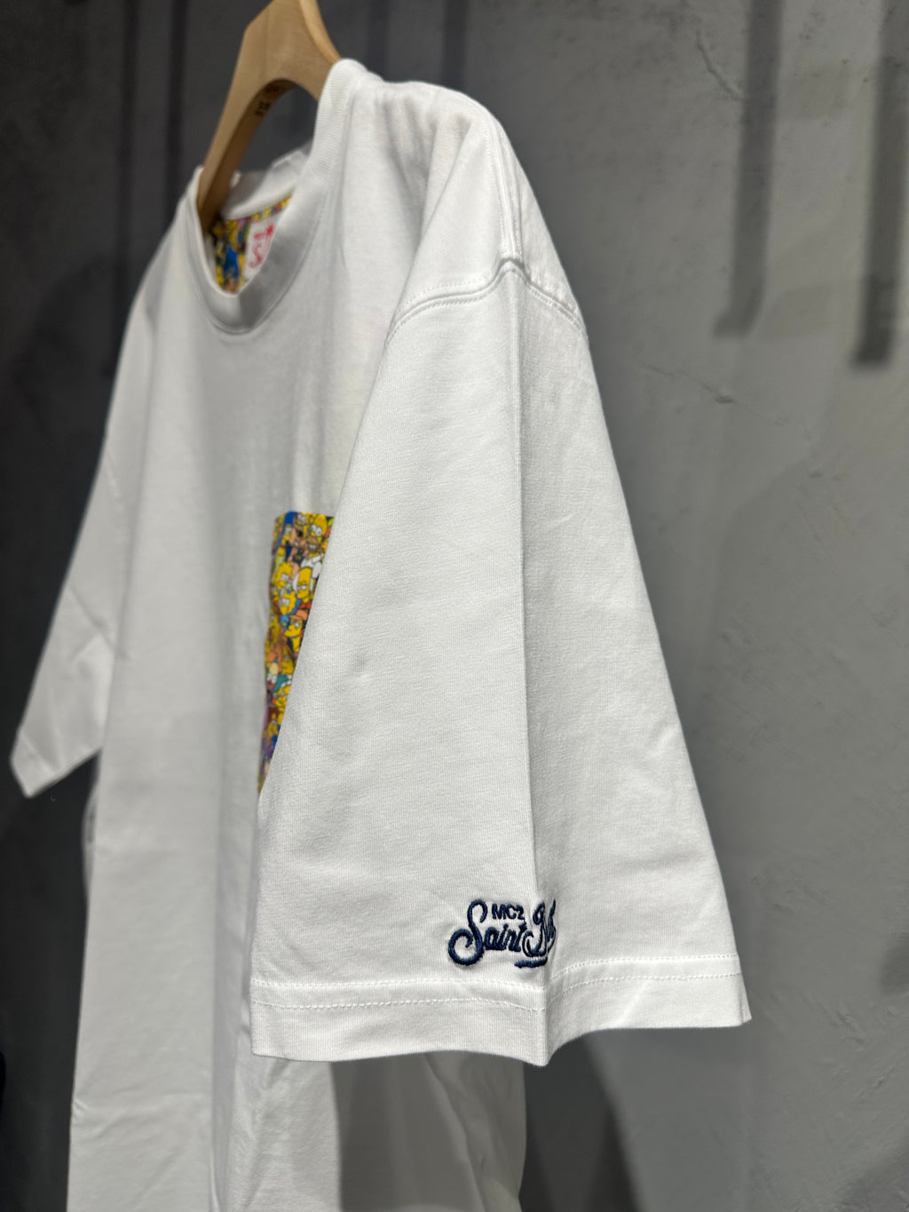 SAINT BARTH T-shirt ricamo simpson cod 6039