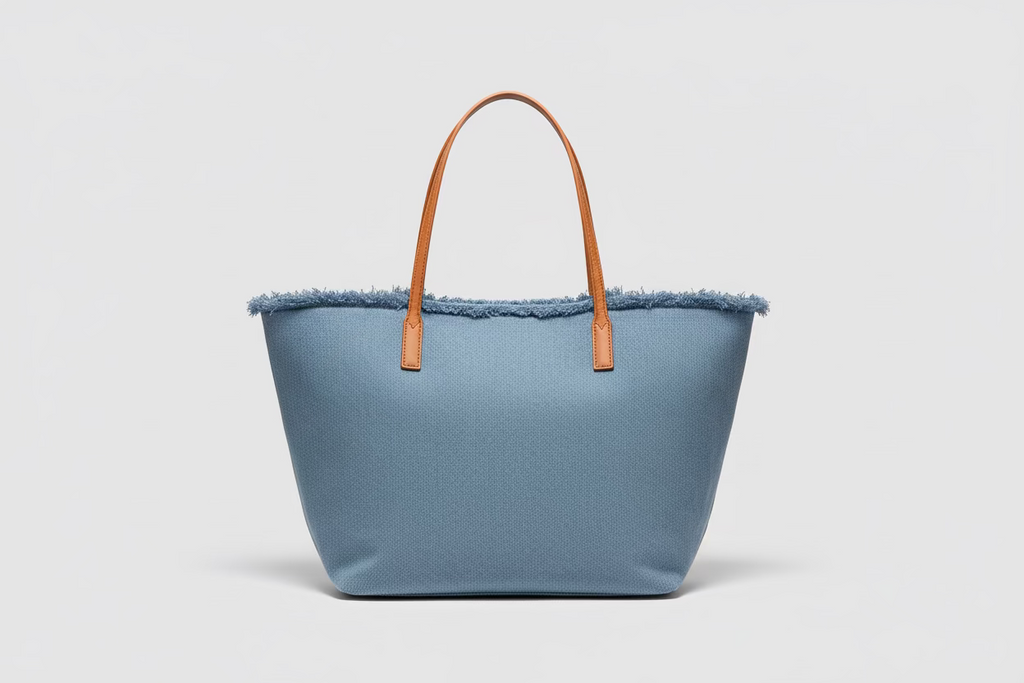 SAINT BARTH Bag denim frange cod 3047
