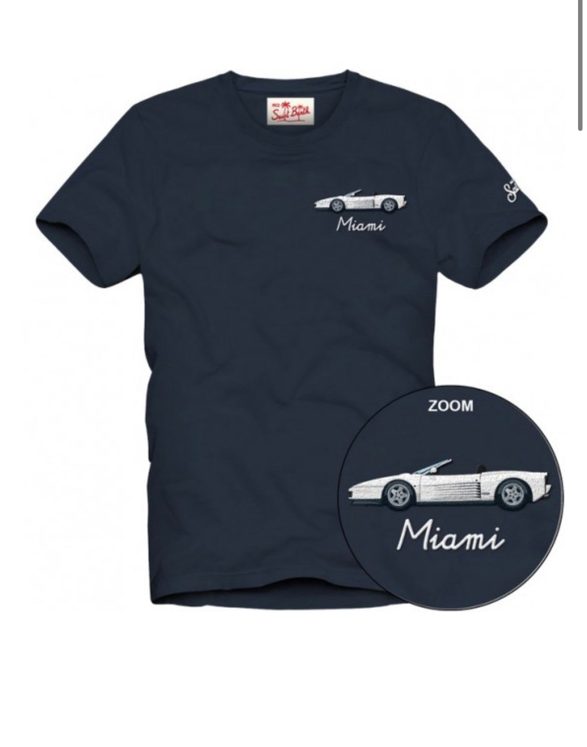 SAINT BARTH T-shirt car miami cod 6047