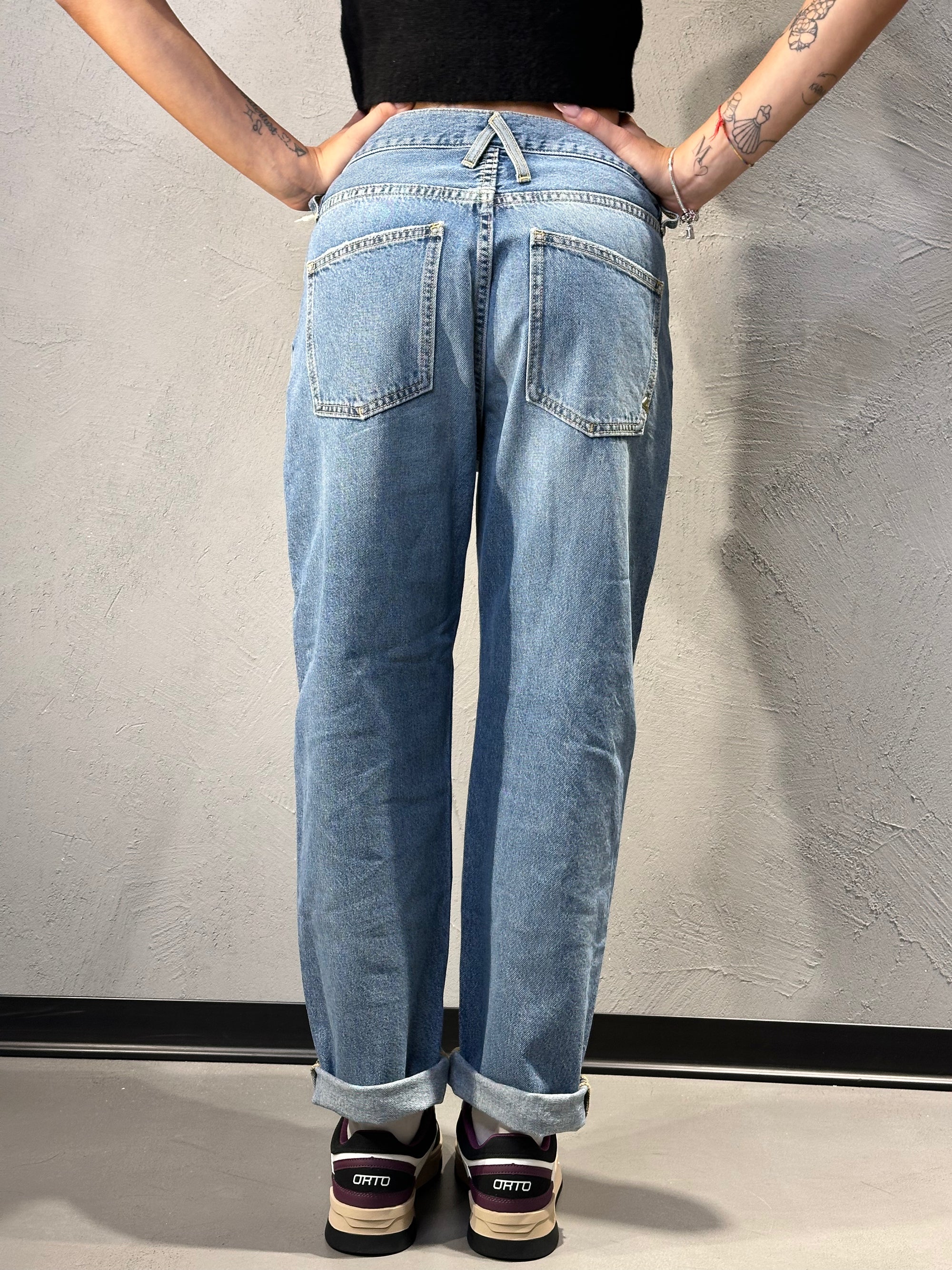 CYCLE. BELLA '90S FIT MID RISE STRAIGHT MID TONE NATURAL VINTAGE
